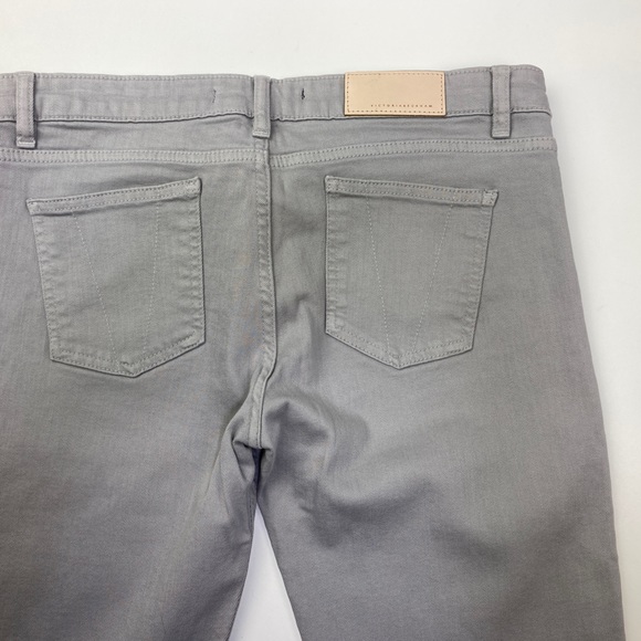 Victoria Beckham Gray Denim Ankle Skinny Jean Size 32 - Picture 13 of 13